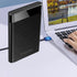 SSD HDD Hard Drive Enclosure, 2.5" SATA III USB 3.1 Caddy Case for Fast Data Transfer, Tool-Free, Black