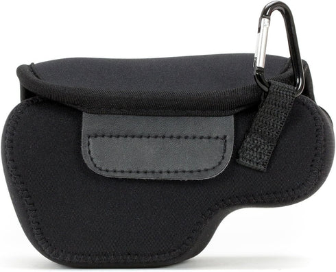 MegaGear MG064 Ultra Light Neoprene Camera Case for Sony Alpha A6400, A6500, A6300, A6000 (16-50 mm) - Black (MG063)
