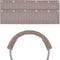 Geekria 2PCS in-Ear Knit Fabric Headband Cover for Sony WI-1000XM2, WI-1000X, WI-C400 Bluetooth Headset (Light Brown)