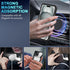 iPhone 15 Plus Magnetic Case (Black) with Screen Protector & Camera Lens Protector, Compatible with MagSafe,