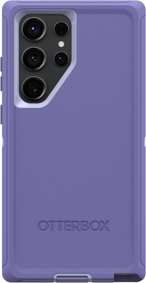 OtterBox Galaxy S23 Ultra Defender Series Case - Mountain Majesty (Purple), Rugged &