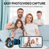 TikTok Scrolling Ring Upgrade, Bluetooth Camera Remote with Stand for Kindle App, Compatible with iPhone, iPad, Android