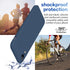 Liquid Silicone Case for Samsung Galaxy S23 Ultra 5G, Full Body Protective, Slim Fit Shockproof Case 6.8in Blue JUS01-28