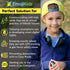 Kids Smartwatch with SIM Card for Ages 4-12 Years, GPS Tracking Locator, SOS Alarm, Remote Monitoring, 2-Way Face to