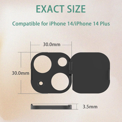 EYSOFT 14/iPhone 14 Phone Camera Lens Cover Compatible for iPhone Plus,Camera Lens Protector to Protect Privacy
