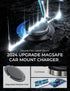 LISEN Adjustable 15W Ultra Magnetic Car Charger Kit for Magsafe, Foldable Wireless Charger with 38W Car Charger for