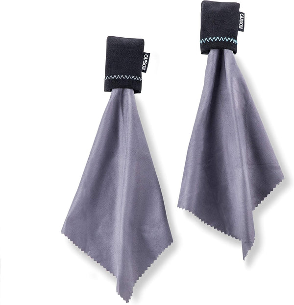 Carson Stuff-It Go Microfiber Lens Cloth Cleaning System - 2 Pack (SN-10AM),