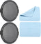 PATIKIL Camera Lens Cap, 2 Pack Sides Pinch Front Lens Cover with