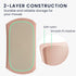kwmobile Mouse Pouch for Apple Magic Mouse 1/2 & Logitech Pebble Wireless Case, PU Leather - Dusty Pink
