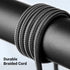 UGREEN 6.6FT 1/8 to 1/4 Stereo Cable, 3.5mm TRS to Dual 6.35mm Y Splitter Adapter for iPhone, PC, Mixer, Speaker