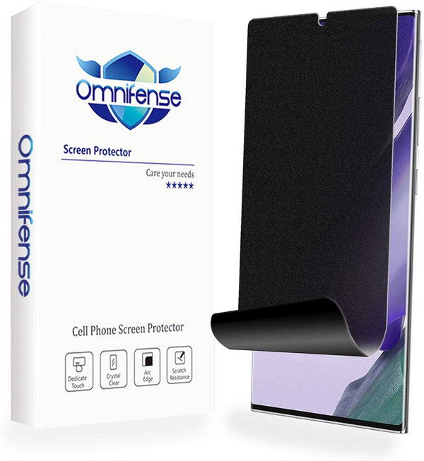 Galaxy Note 20 Screen Protector - Matte Privacy Soft Film, Anti-Glare 2 Way Anti Spy Protection, 2 Pack.
