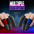 Empire Finger Sleeves for Gaming, Pack of 24 Anti Sweat Breathable Sensitive Finger Gloves, Silver Fibber Thumb Sleeves