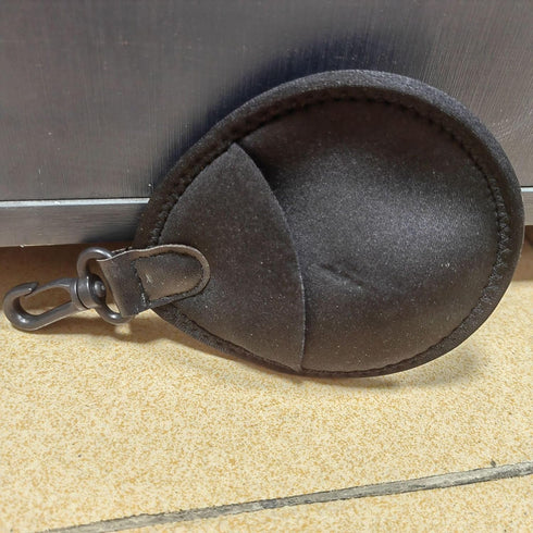 2 Pack Mini Lens Filter Pouch, Storage Bag Sleeve with Keychain Hook for CPL MC UV ND 25mm-72mm