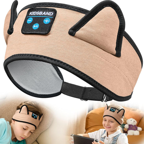 Kids Headphones Over Ear Toddler/Baby Headband, Volume Limited, Soft Headband for Learning, Travel, Sleep