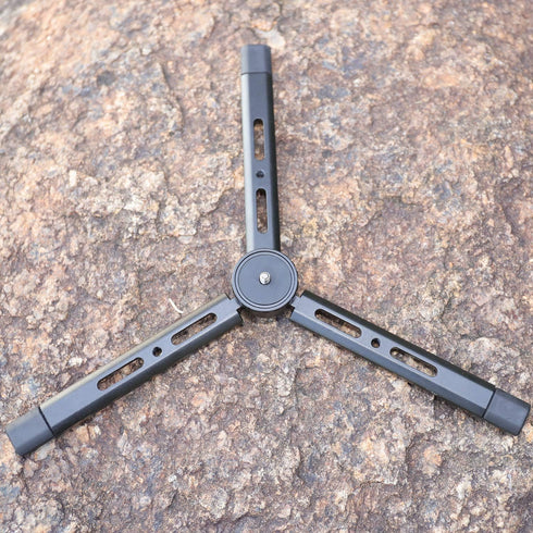 Mini Tripod Rotatable 4-Level Adjustable Tabletop Handle Grip for Osmo Mobile, DJI Ronin, Gimbal Stabilizers
