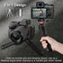 MINIFOCUS Aluminum Mini Tripod, Tabletop Handheld Tripod with 1/4'' and 3/8'' Screw for DSLR and Gimbal