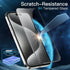 JETech Full Coverage Screen Protector for iPhone 15 Pro 6.1-Inch, Bubble-Free Tempered Glass Film, 2-Pack