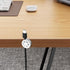 Generic Cable Holder Clips Double Slot Car Tire Shape, Portable, Desk Computer Phone, Tablet Nightstand Study Room Dorm