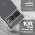 Case-Mate Tough Series Google Pixel 7 Pro Case (Clear) - 10FT Drop Protection, Wireless Charging Compatible