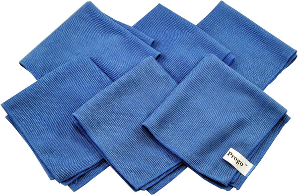 Microfiber Cleaning Cloths for LCD/LED TV, Laptop, iPhone, iPad, 6 Pack