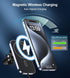 MagSafe Car Mount Charger with Adapter, Magnetic Wireless Charger for Car Vent, 360° Rotation, Compatible with iPhone