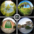 Phone Camera Lens, Godefa 3 in 1 Kit - 205° Fisheye, Macro, 120° Wide Angle Clip on Lens for Smartphones