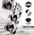 BAISRKE Galaxy S21 Ultra Case, Shiny Rose Gold Geometric Marble Hybrid Hard Plastic Back Soft Clear Glitter TPU Edge