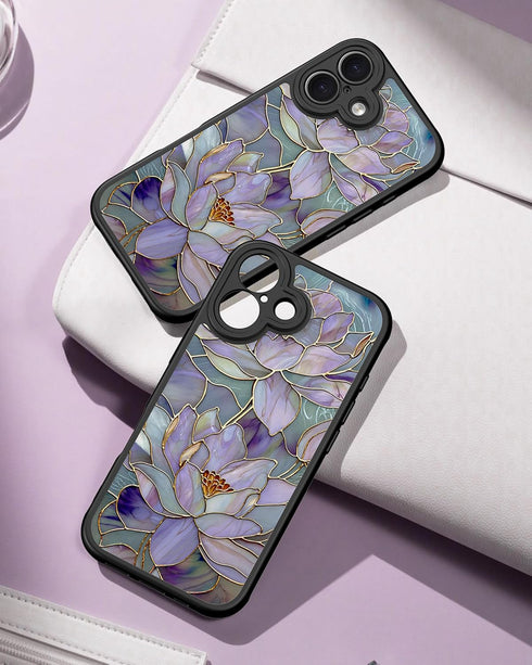 DEENAKIN 17 for iPhone Case Cute,Aesthetic Floral Hard Shell,Compatible with Magsafe,Trendy Unique Cool Retro Western