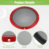 ACROPIX Universal 8" Car Speaker Grills Cover, Round Mesh Protector Case with Mounting Screws - Pack of 2