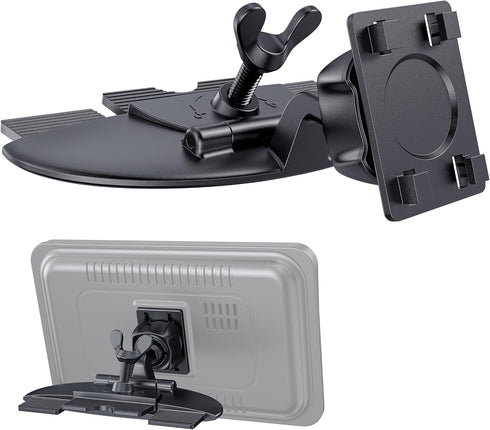 1Zero CD Slot Mount for CarPlay Screen, 360 Rotation Tool-Free Installation CarPlay CD