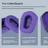 Logitech G733 Gaming Headset Fabric Replacement Ear Pads, Soft Mesh & Isolation Foam, Fits G335 Wireless Headphones
