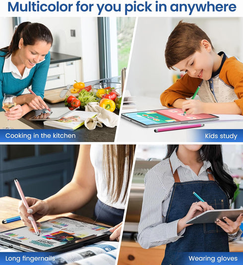 STYLUSLINK 10 Multipack, Screens(20 Stylus Pens for Touch Screens Universal Stylus Pen High Sensitivity, Stylus Pen