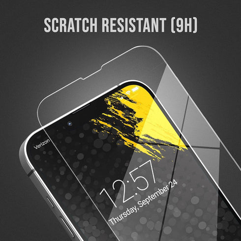 iPhone 15 Plus (2023) Magglass Blue Light Screen Protector, 9H Tempered Glass with Applicator (Blue Light)