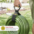 Wrap-It Storage Easy-Carry Straps, Assorted 3-Pack Black Hook and Loop Straps for Garden Hose, Cable Organization