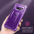 Dexnor Samsung Galaxy S10 Plus Case, Heavy Duty Military Grade Protection with Built-in Screen Protector & Kickstand