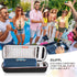 EVA Hard Case for JBL Flip 6 Flip 5, Waterproof Portable Bluetooth Speaker Storage Bag, Fits USB Cable and Charge