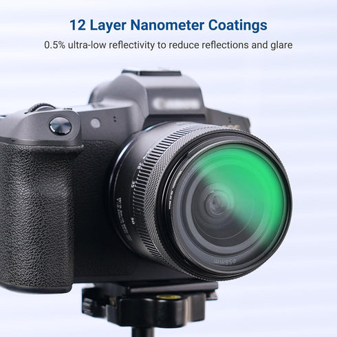PROfezzion Multi-Coated 62mm UV Filter, MC UV Lens Protection Filter with HD Optical Glass, Ultra Slim Frame