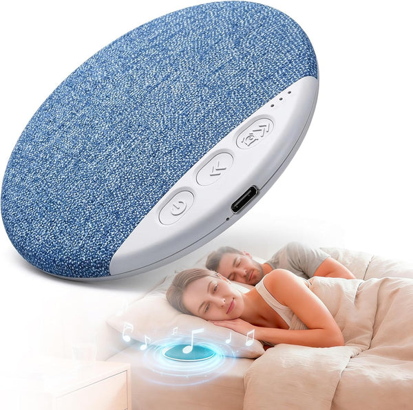 HPNKZXA Under Pillow Speaker for Sleeping,Sleep Speaker with White Noise Machine Timer,Small Bluetooth