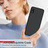 LeYi Samsung Galaxy A10e Phone Case with 2 Pack Tempered Glass Screen Protector, Liquid Silicone Slim Gel Rubber Cover