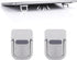 Abeillo 2PCS Portable Keyboard Riser, Self-Adhesive Mini Laptop Stand Invisible Computer Keyboard Stand