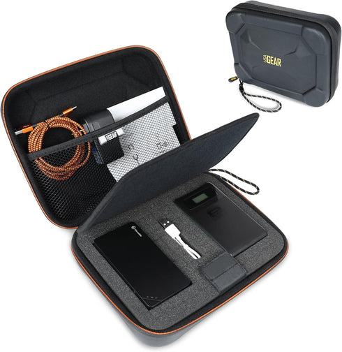 USA Gear Hard Case for Mobile Hotspot, Compatible with Netgear Nighthawk M6, Verizon, AT&T, Water Resistant