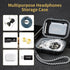 YINYOO ZC01 ZS10 SE215, KS1, ZS12 2, CCZ Hard Shell IEM Case for KZ Pro in Ear Monitor, Travel Portable Earbuds Case