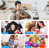 Gifts for Men Women Foldable Cellphone Stand with Bluetooth Speaker Power Bank, 360° Rotatable Phone Stand Birthday