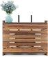14.9 9.8 5.4 Wooden Router Shelf Wall Mount WiFi Router Storage Box Modem Cable Router Cover Organized Power Strip