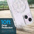 Case-Mate iPhone 14 Plus Case - Touch of Pearl with 10ft Drop Protection, Magnetic Cover