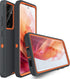MXX Case for Galaxy S21 Ultra, 3-Layer Heavy Duty Body Bumper Cover, Shock Protection for Samsung Galaxy S21 Ultra 5G