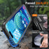 Cozycase 17 360 IP68 TOP Waterproof Case for iPhone - Military Heavy Duty Shockproof Full Body with Screen Camera