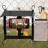 Cell Phone Fence Mount with Sunshade, Aluminum Fence Camera Mount Holder for