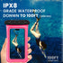 2 Pack Waterproof Floating Phone Pouch, IPX8 Universal Dry Bags with Lanyard Strap for iPhone 15,14,13,12Pro Max, Up to
