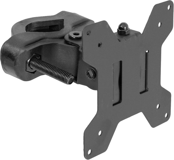 VIVO Steel Universal Bracket Pole Mount with Removable VESA Plate, Fits up to 30 inch Screens, Black